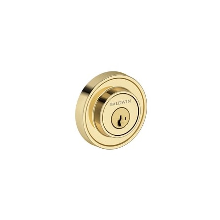 Baldwin Residential Deadbolts Single Cylinder Reversible Non-Lacquered Brass SCRRD031SMC