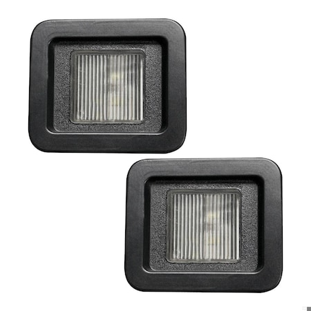 Recon 15-18 F150/17-18 RAPTOR 3-WATT WHITE LED LICENSE PLATE ILLUMINATION KI 264905