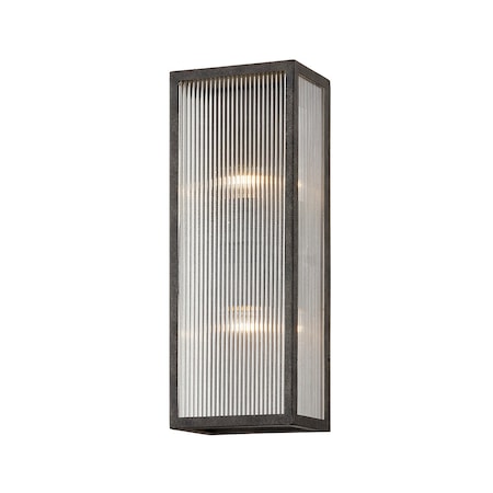 Troy Lighting Tisoni 2 Light Wall Sconce 6.5 In. French Iron B7392-FRN