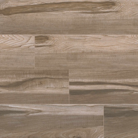 Msi Carolina Timber Beige 6in. X 24in. Matte Porcelain Floor And Wall Tile, 14PK ZOR-PT-0874