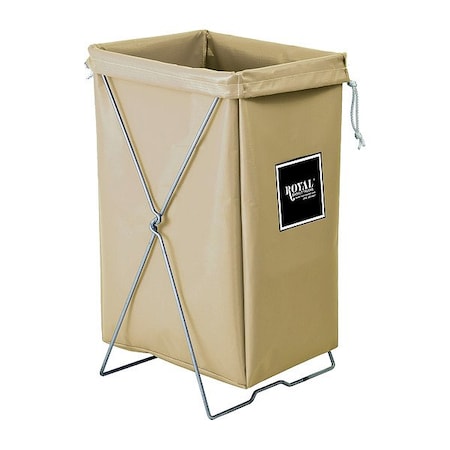 Royal Basket Trucks Hamper, 100 lb Capac., 17" L G00-TTX-HBK
