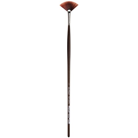 Da Vinci TOP-ACRYL Red-Brown Brush, Synthetic, Acrylic & Oil, Fan, Series 485, Size 1 VA-485_1