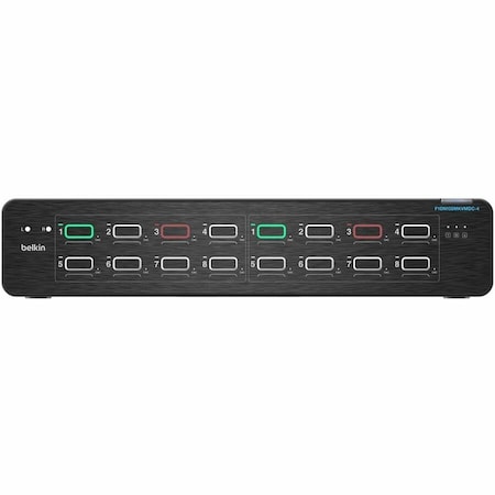 Belkin 8:2 DISPLAYPORT DUOCLAVE SKVM W/CAC PP4.0 F1DN108MKVMDC-4