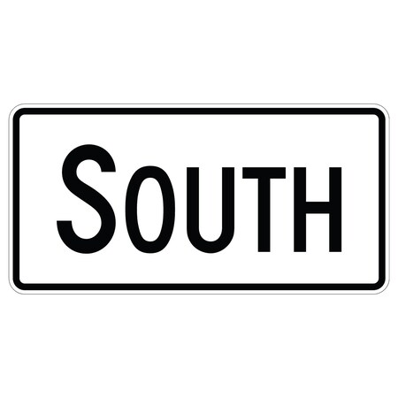 Sign Solutions Usa Traffic Sign, 36 in Width, Aluminum Sign, Horizontal Rectangle DUS12HWT3618M3-3