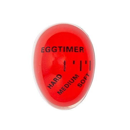 Ecolution Egg Timer, Color Changing Display, Red EK12000-AS