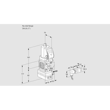 Honeywell Kromschroder VAG1T-/25N/NQSRAK KS88031310