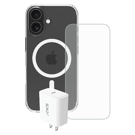 Axs Ultra Clear Magsafe Essential Bundle For Apple Iphone 17 - Clear VAIBUU3380