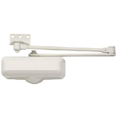 Tell DC100081 Residential Grade 3 Closer Ivory Home Door Closer 574301