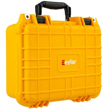 Eylar Compact 13.37in Gear Hard Case Waterproof w/ Foam Yellow SA00001-YLW
