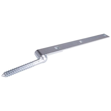Prosource Hook/Strap Hinge, 11-3/4 in W Frame Leaf, 1-1/4 in H Frame Leaf, 4 mm Thick Leaf, Steel, Zinc LR-090PS