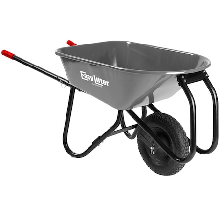 Corona Tools 6 cu. ft. Easy Lifter by Wheelbarrow, Steel Handles, Flat-Free Tire WB 2806FF