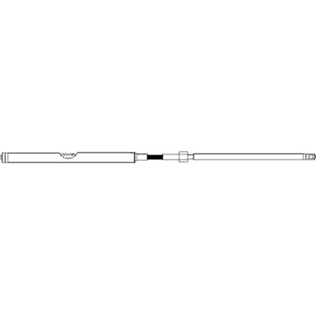 Uflex Usa M86X12 12 ft. Rack Replacement Steering Cable Assembly 3006.022