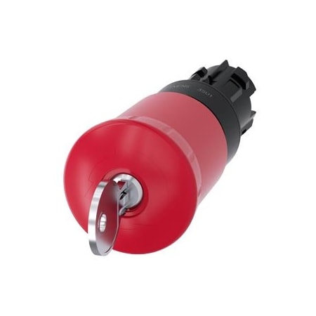 Siemens EMERGENCY-STOP mushroom pushbutton 22 mm 3SU1000-1HT20-0AA0