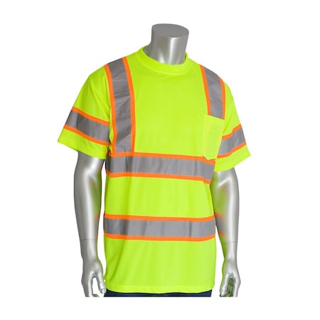 Pip ANSI Type R Class 3 Two-Tone T-Shirt 313-CNTSPLY-4X