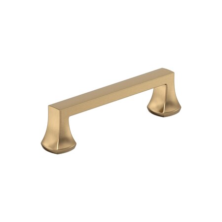Amerock Hybridize 3-3/4 inch (96mm) Center-to-Center Champagne Bronze Cabinet Pull, 25PK 25VMP37061CZ