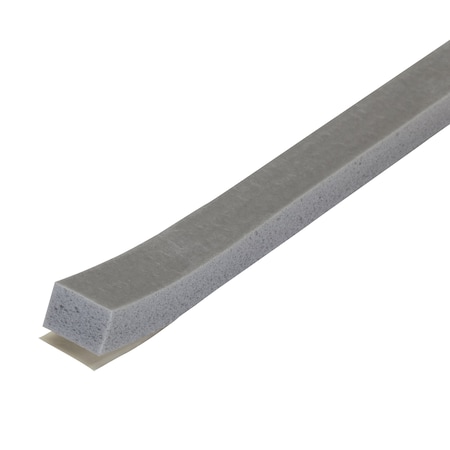 M-D Building Products Weather Seal, PVC Foam, Gray, 10 ft L 809ZT7