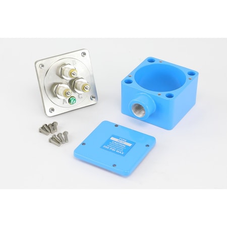 Warrick Controls Control Head, 3-Probe, 316 Stainless Steel 3E3C