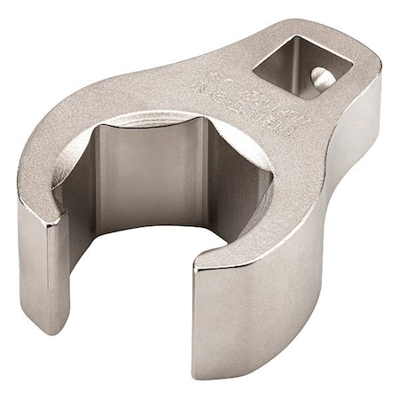 Tekton Crowfoot Wrench, Steel, 2 7/64 in L WCF15224
