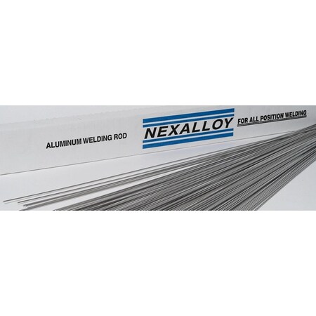 Weldcote 4043A/4943 Aluminum 3/32in x 36 Cut Lengths, 10 Pounds 4943332X36T