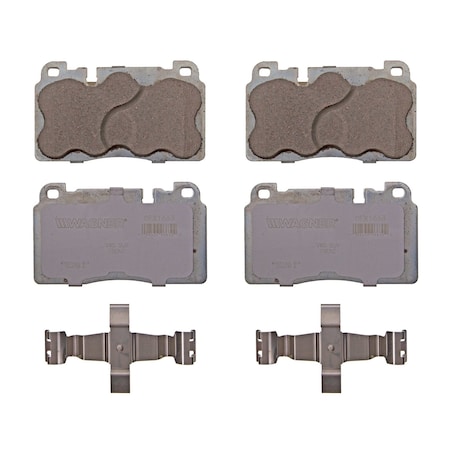 Wagner Brake OEX Front Disc Brake Pad Set Premium Ceramic,  OEX1663