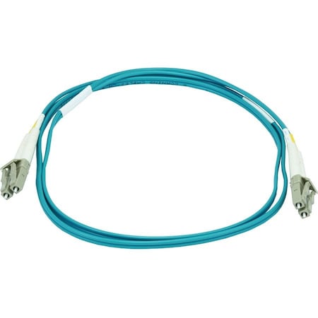 Monoprice LC/LC, MULTI MODE, DUPLEX - 1 METER 50/125 TYPE - AQUA 6385