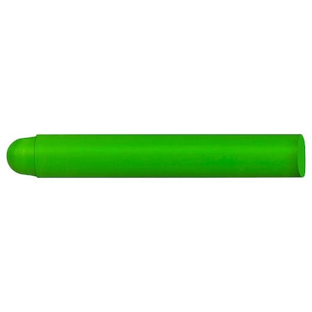 Markal Marking Crayon, 4-7/8 in L, Green, Wax 82441G