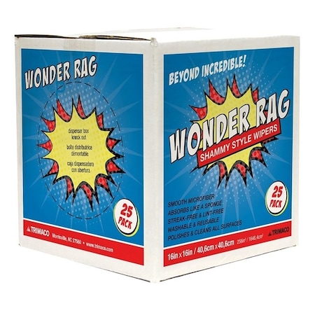 Trimaco Painter's Rag, 16 x 16 in, Microfiber Cloth 83625