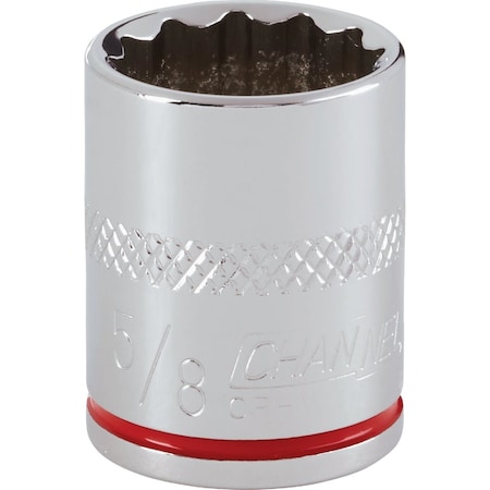 Channellock 3/8'' Drive 5/8'' 12-Point Shallow Standard Socket 304085