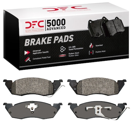 Dfc 5000 Advanced, Disc Brake Pad Set, 1551-0529-00