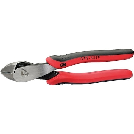 Gardner Bender Diagonal Cutting Plier, 8 in OAL, 138 in Jaw Opening, Red Handle GPS-3228