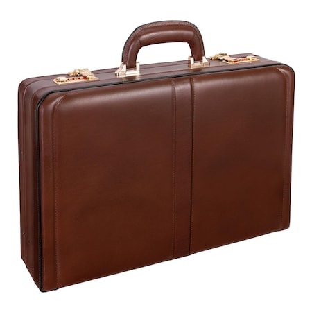A1 Luggage Harper- Leather Expandable Attache Case A12611514
