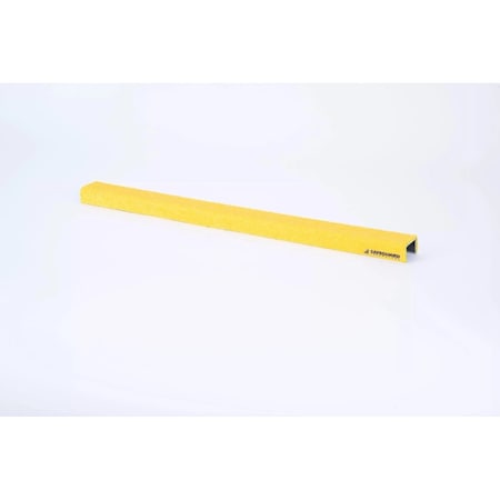 Safeguard Technology 7 x 0.75 in Anti-Slip Ladder Rung, FRP Fiberglass LFCIE-YLW-7x0.75