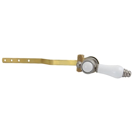 Kingston Brass Front Mount Toilet Tank Lever, Brushed Nickel KTBPL8