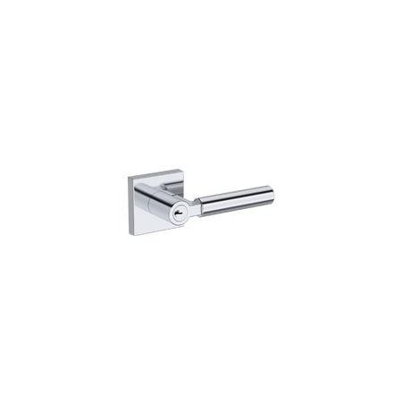 Baldwin Residential Door Levers Keyed Entry Reversible Bright Chrome ENLKFCSR260