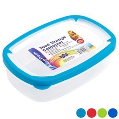 Regent Products Rectangular Food Storage Container, Assorted Color, 48PK RE571812