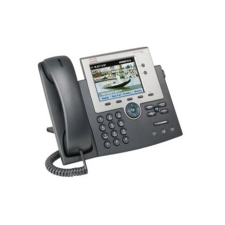 Cisco Cisco 7945G Unified IP Phone - 2 x RJ-45 10/100/1000Base-T , Headset - 2Phoneline(s) CP-7945G=