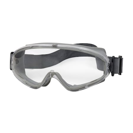 Bouton Optical Indirect Vent Goggle w/Light Gray Body, Clear Lens and Anti-Scratch/Anti-Fog Coating , Neoprene Strap 251-80-0020-RHB