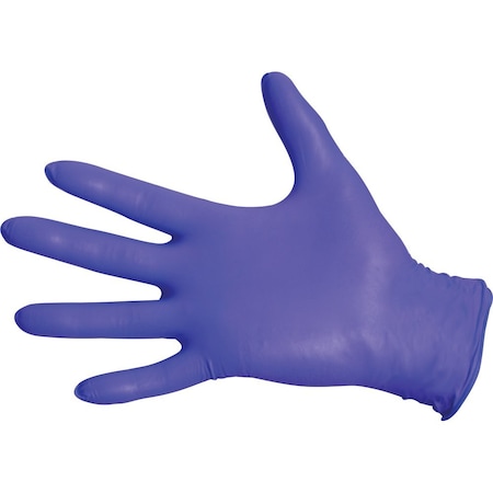 Workhorse 650 Series Single Use Nitrile Hand Protection Gloves, Powder-Free, Latex Free, 5 Mil, 100PK 650GRAPES