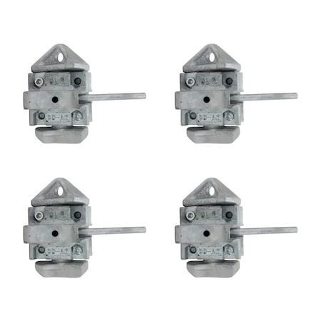 Mytee Products Sea Rail Shipping Container Manual Twist Lock Twistlock Left-Right Handlocking, 4PK CTL-Manualx4