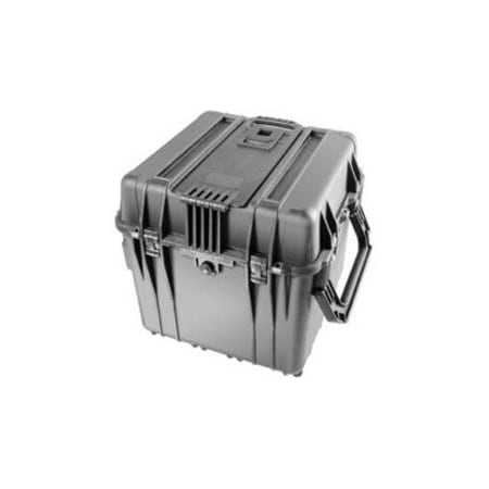 Pelican Black Protective Case, 20-1/2"L x 20-1/2"W x 19-1/4"D 0340NF