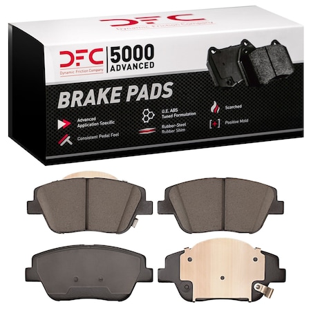 Dfc 5000 Advanced, Disc Brake Pad Set,  1551-1444-00