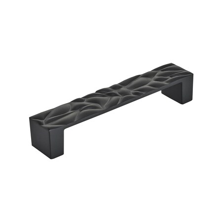 Amerock Calathea 5-1/16 in 128 mm Center-to-Center Matte Black Cabinet Pull BP1003128MB