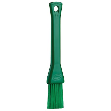 Vikan Pastry Brush, 7 3/4 in L, 1 1/5 in W, Green 5552302