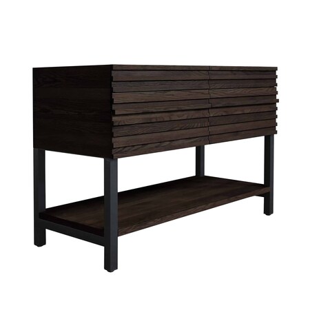 Native Trails Freestanding Charred Oak, Charred Oak, 33 in H, 48 in W VNM488