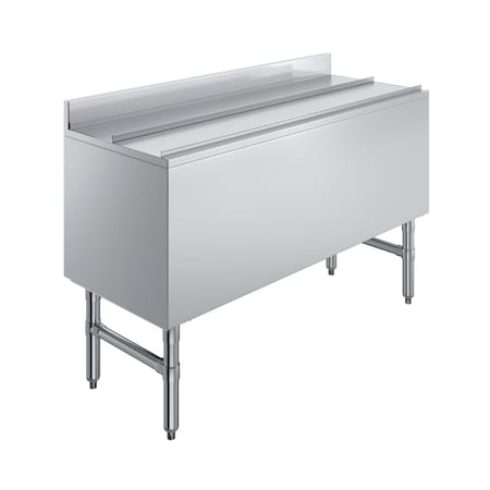 Amgood 18.5 in. x 48 in. Underbar Ice Bin with Sliding Lid ICE BIN FSIB-184815-Z