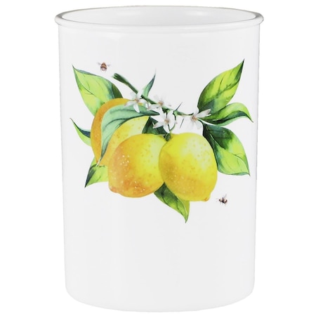 Reston Lloyd Plastic Utensil Holder  Fresh Lemons 419