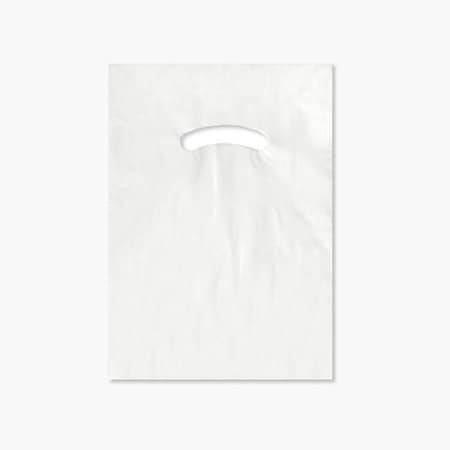 Nashville Wraps White Super Gloss 9x12Plastic Bags, 1.25 mil, 1000PK SG0WH