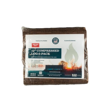 Us Stove Co Firewood 3 hr, 6PK USFL12-6