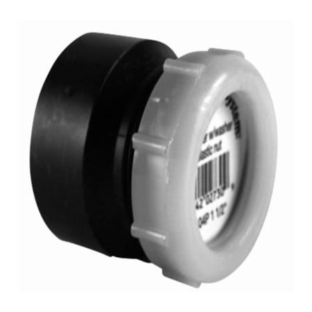 Charlotte Pipe And Foundry 112 DWV Trap Adapter ABS 00104P 0800HA