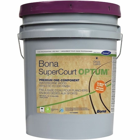 Bona Floor Finish, High Gloss, 5 gal, Bucket 101100563